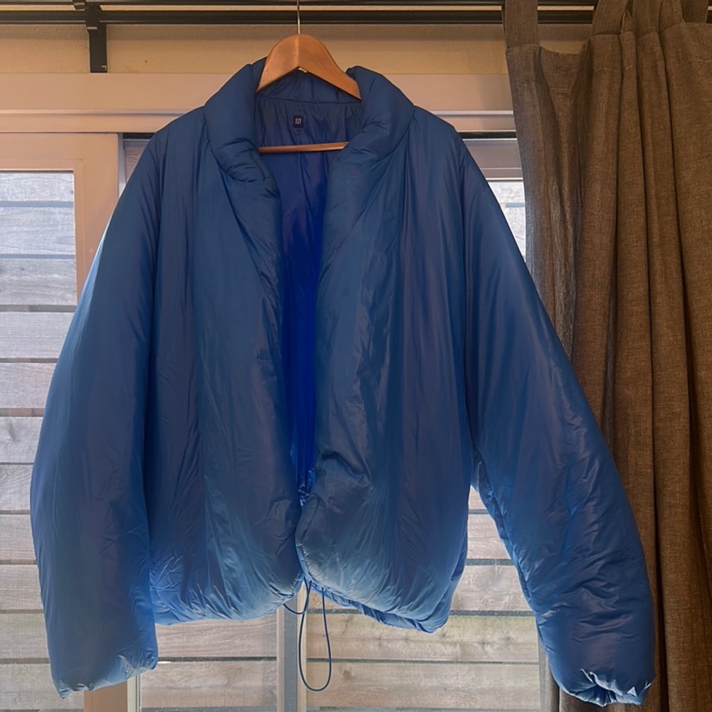 Yeezy Blue Puffer Jacket